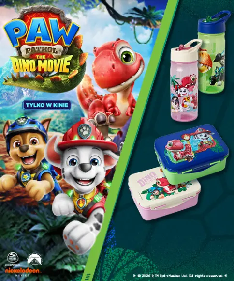 Dziecięce T-shirty PAW Patrol z ulubionymi bohaterami filmu PAW Patrol: Dino Movie dla chłopców i dziewczynek