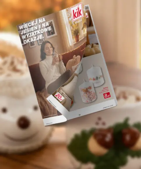 Gazetka online KiK z aktualnymi jesiennymi ofertami mody i dekoracji
