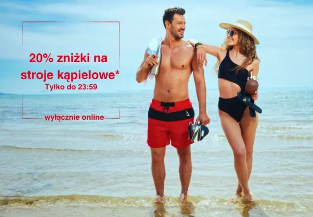 Zaoszczędź 20% na strojach kąpielowych dla całej rodziny