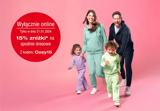 Odzież sportowa dla całej rodziny