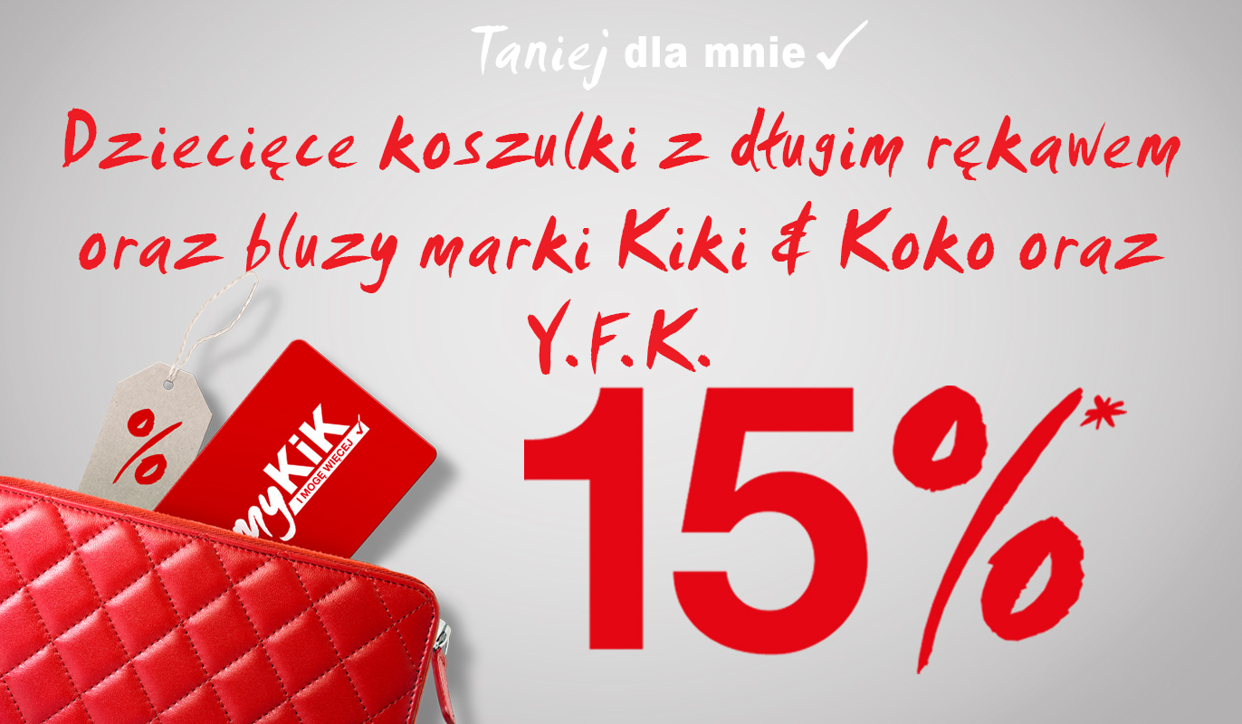 Dziecięce koszulki z długim rękawem oraz bluzy marki Kiki & Koko oraz Y.F.K.